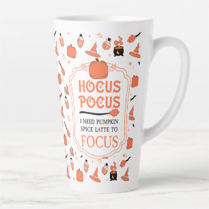 Hocus Pocus Pumpkin Spice Latte To Focus Fall Mug