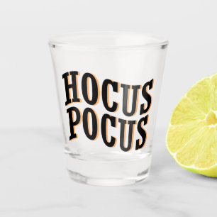 Hocus Pocus Spooky Cute Witches Halloween Party Shot Glass