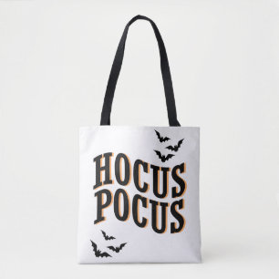 Hocus Pocus Spooky Cute Witches Halloween Tote Bag