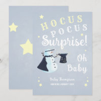Hocus Pocus Surprise Winter Snowman Pregnancy 