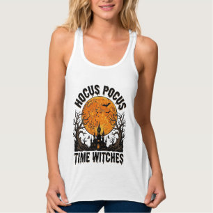 Hocus Pocus Time Witches Vintage Halloween Shirt D