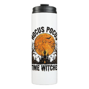 Hocus Pocus Time Witches Vintage Halloween Shirt D Thermal Tumbler