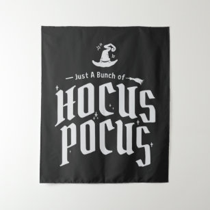 Hocus Pocus Witch Funny Halloween Tapestry