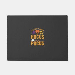 Hocus Pocus Witch Halloween Vector Design Doormat
