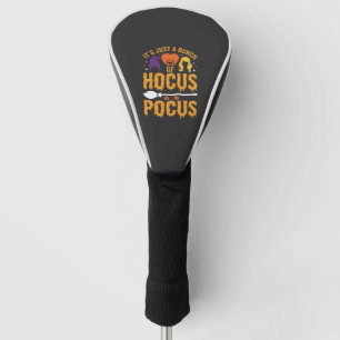 Hocus Pocus Witch Halloween Vector Design Golf Head Cover