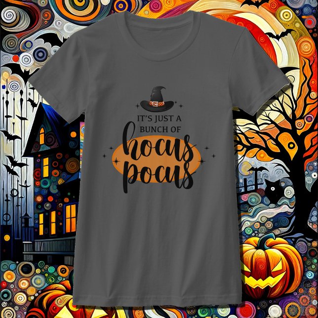 Hocus Pocus Witch's Hat Women's Halloween  T-Shirt (Creator Uploaded)