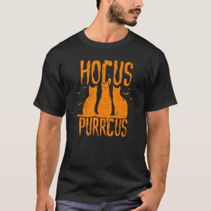 Hocus Purrcus Halloween Witch Cats Parody 1 T-Shirt
