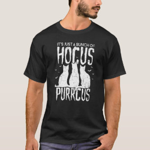 Hocus Purrcus Halloween Witch Cats  Parody  3 T-Shirt