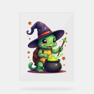 Hocus Shellcus Turtle Acrylic Sign