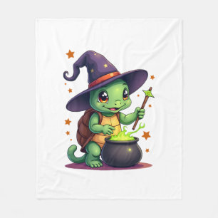 Hocus Shellcus Turtle Fleece Blanket