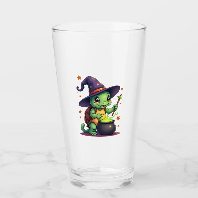 Hocus Shellcus Turtle Glass (Front)