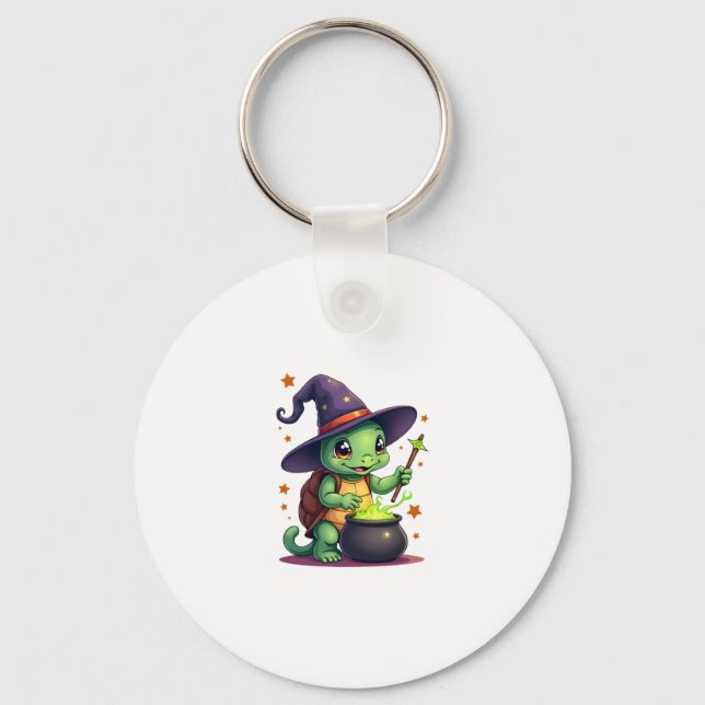 Hocus Shellcus Turtle Key Ring (Front)