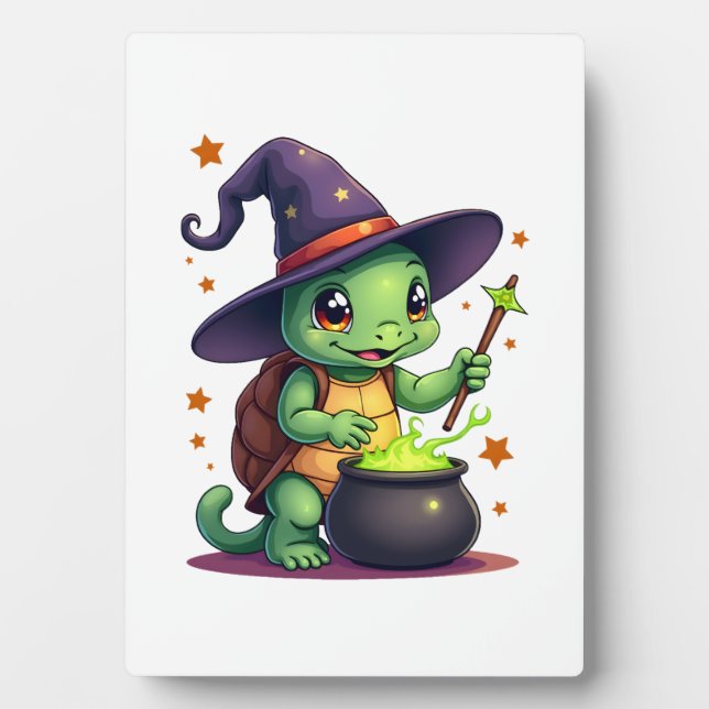 Hocus Shellcus Turtle Plaque (Front)