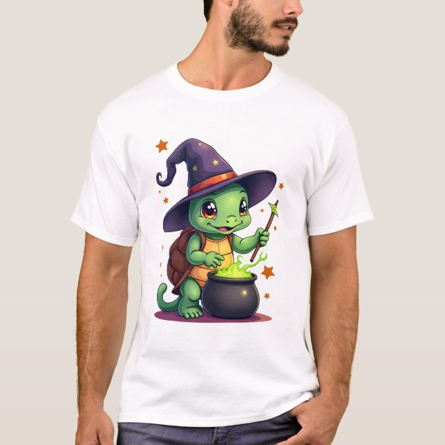 Hocus Shellcus Turtle T-Shirt (Front)