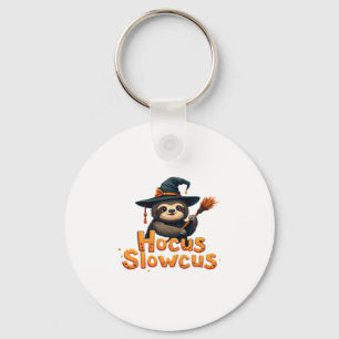 Hocus Slowcus Sloth lovers Halloween costume tee E Key Ring