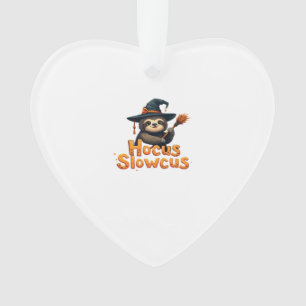 Hocus Slowcus Sloth lovers Halloween costume tee E Ornament