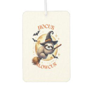 Hocus Slowcus Witch Sloth Car Air Freshener