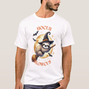 Hocus Slowcus Witch Sloth T-Shirt
