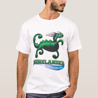 Hodag beach ball Rhinelander Wisconsin T-Shirt