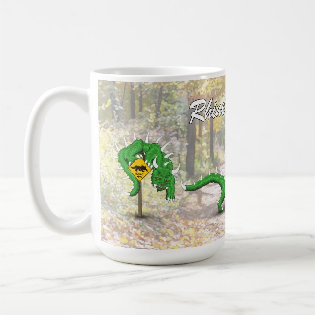 Hodag Crossing Rhinelander, Wisconsin Coffee Mug (Left)