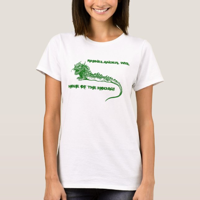 HODAG DESIGN ~ SHIRTS ~ RHINELANDER WISCONSIN (Front)