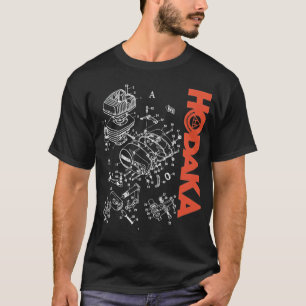 Hodaka 1970s Motorcycle Dirtbike Black Exploded En T-Shirt