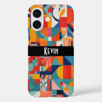 Hodge Podge of Colourful Patterns Shapes