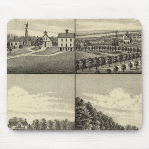 Hodges Home, Nebraska Mouse Pad