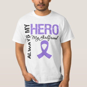 Hodgkin's Disease Girlfriend Always My Hero T-Shirt