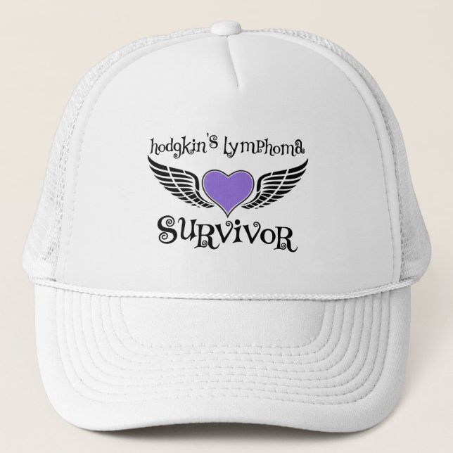 Hodgkin's Disease Survivor Trucker Hat (Front)