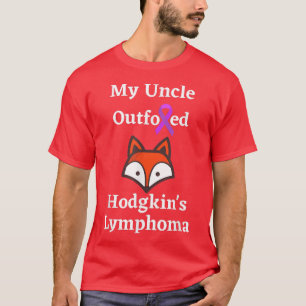 Hodgkins Lymphoma Awareness Fo Lover Cancer Surviv T-Shirt