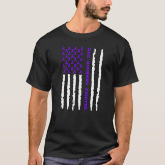 Hodgkins Lymphoma Dad Husband Fighter T-Shirt