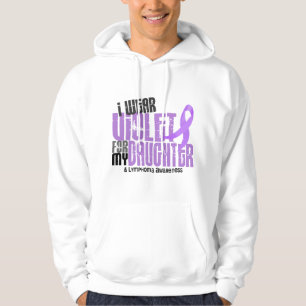 Hodgkins Lymphoma I Wear Violet For My Daughter 6 Hoodie