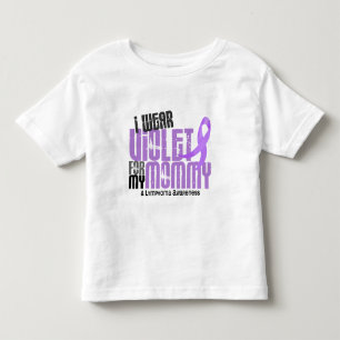 Hodgkins Lymphoma I Wear Violet For My Mummy 6.2 Toddler T-Shirt