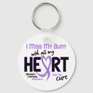 Hodgkins Lymphoma Miss With All My Heart Aunt Key Ring