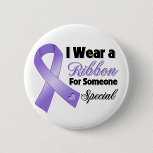 Hodgkins Lymphoma Ribbon Someone Special 6 Cm Round Badge