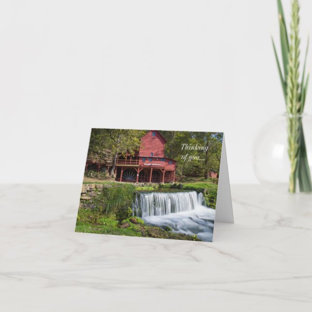 Hodgson Mill Landscape Thinking Of You Card (Front)