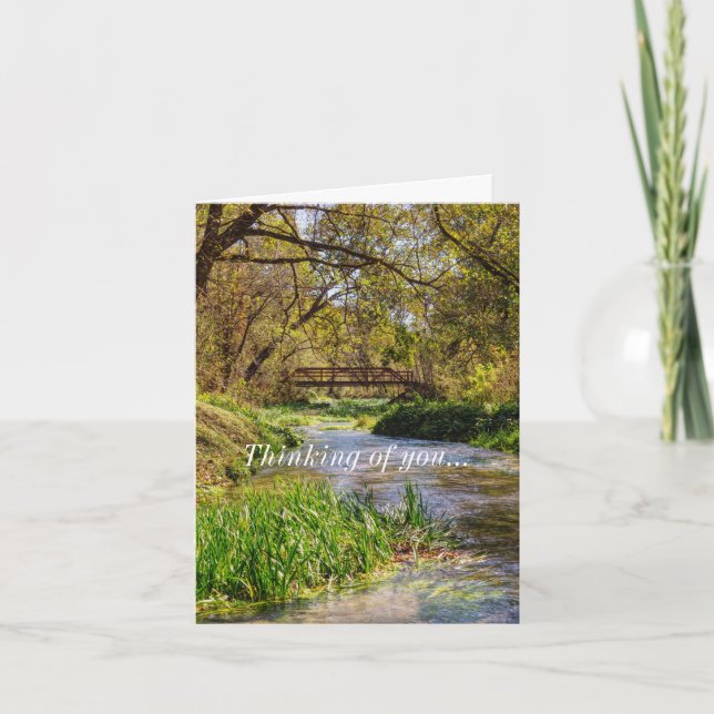 Hodgson Spring Flow Thinking Of You Card (Front)