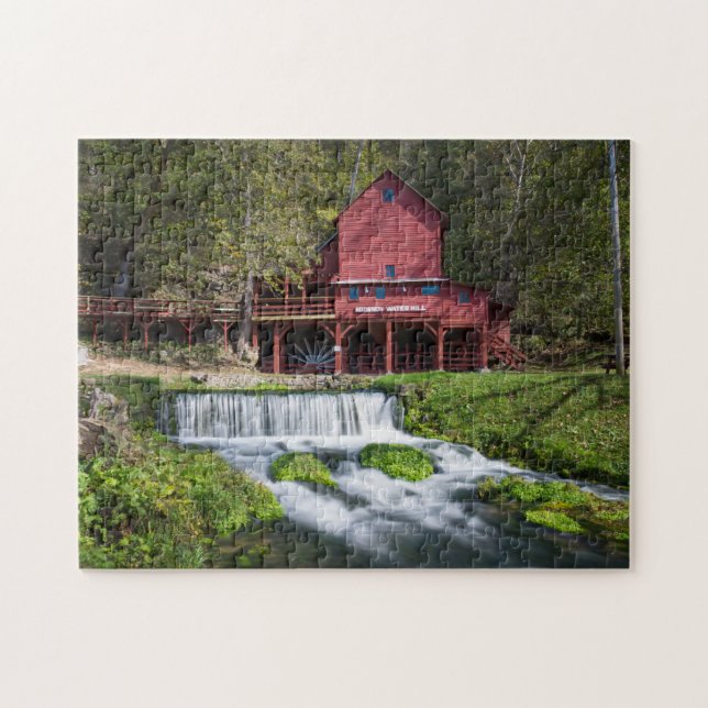 Hodgson Water Mill Landscape Jigsaw Puzzle (Horizontal)