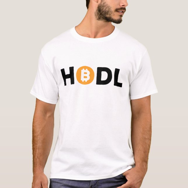 hodl bitcoin T-Shirt (Front)