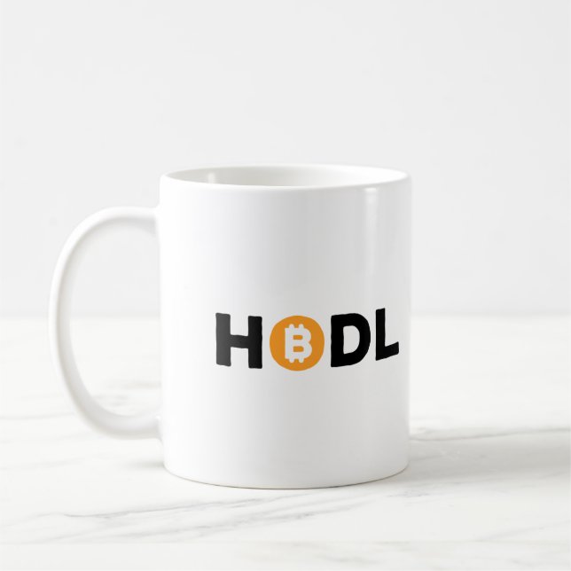 Hodl Coffee Mug (Left)
