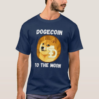 Hodl Dogecoin To The Moon - Crypto Doge Hodlers Fu T-Shirt