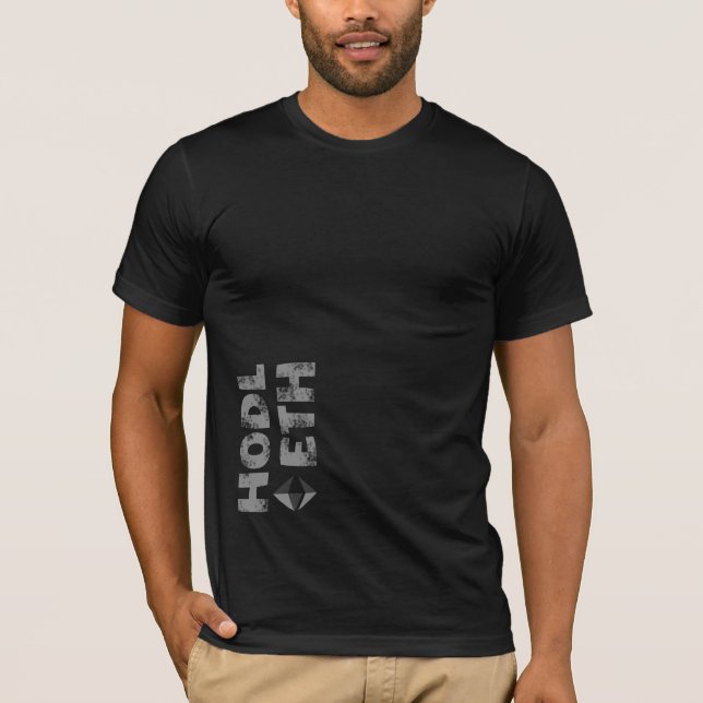 Hodl ETH Ethereum T-Shirt (Front)