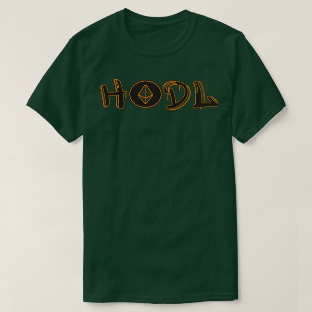 Hodl Ethereum T-Shirt (Design Front)