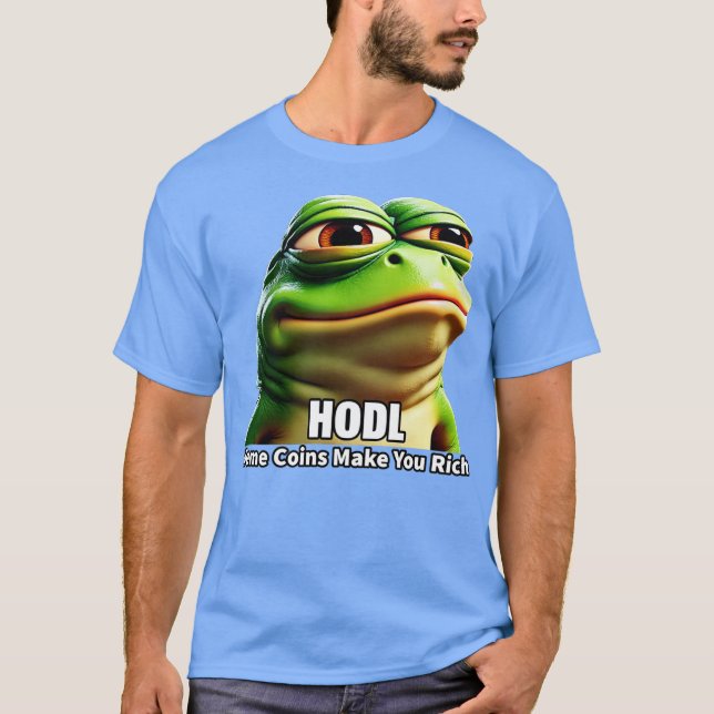 HODL Meme Coins T-Shirt (Front)