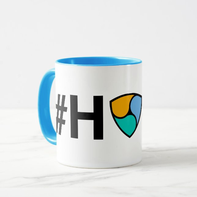 HODL NEM/XEM Mug (Front Left)