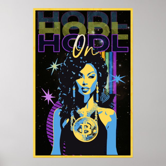 Hodl On Poster (Front)
