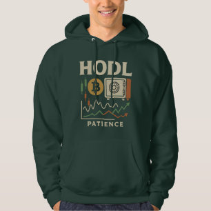 HODL Patience Bitcoin Trading Chart Hoodie