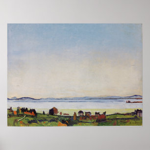 Hodler - Lake Geneva From Lausanne 1912 Poster