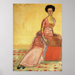Hodler - Portrait Of Gertrud Muller Poster